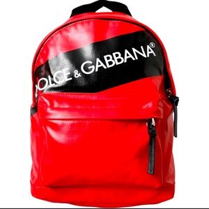 Dolce & Gabbana Red Backpack